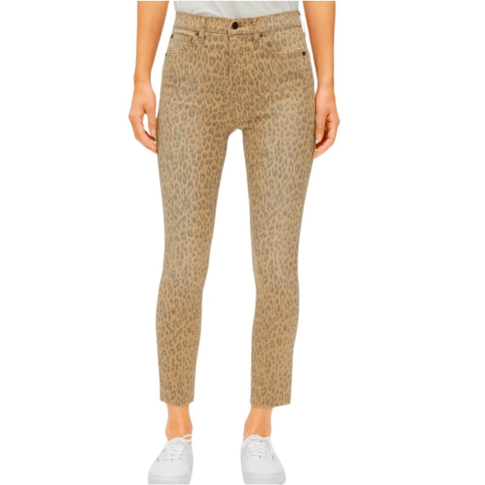 Gap Jeans | Gap High Rise True Skinny Ankle Leopard print Denim